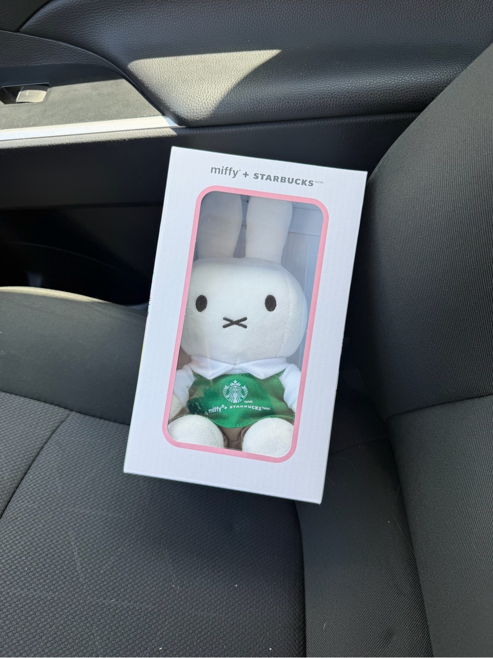 New miffy x starbucks plush